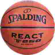 Мяч баск. SPALDING TF-250 React 76968z, р.6, FIBA Approved, композит. кожа (ПУ), коричнево-черный - Мяч баск. SPALDING TF-250 React 76968z, р.6, FIBA Approved, композит. кожа (ПУ), коричнево-черный
