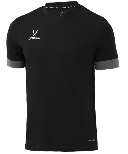 Футболка игровая JOGEL DIVISION PerFormDRY Union Jersey, черный/темно-серый/белый