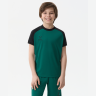 Футболка игровая JOGEL CAMP Reglan Jersey, темно-зеленый, детский - downloaded from prime-sport.ru