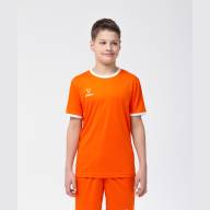 Футболка футбольная JOGEL CAMP Origin, оранжевый/белый, детский - downloaded from prime-sport.ru