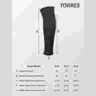 Гетры без носка TORRES Sport Team  - Гетры без носка TORRES Sport Team 