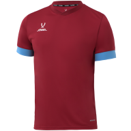 Футболка игровая JOGEL DIVISION PerFormDRY Union Jersey, гранатовый/голубой/белый - downloaded from prime-sport.ru