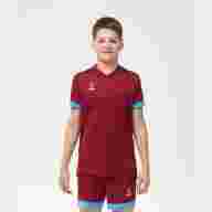 Футболка игровая JOGEL DIVISION PerFormDRY Union Jersey, гранатовый/голубой/белый - downloaded from prime-sport.ru