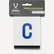 Повязка капитанская JÖGEL DIVISION Armband, белый/синий - Повязка капитанская JÖGEL DIVISION Armband, белый/синий