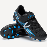 Бутсы футбольные JÖGEL Evofly FG Talant Black/blue, детский - Бутсы футбольные JÖGEL Evofly FG Talant Black/blue, детский
