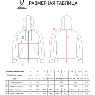 УЦЕНКА Худи JÖGEL ESSENTIAL Club Cotton Zip Hoodie, темно-синий - УЦЕНКА Худи JÖGEL ESSENTIAL Club Cotton Zip Hoodie, темно-синий