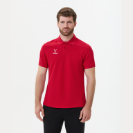 Поло JOGEL ESSENTIAL CVC Polo, красный - downloaded from prime-sport.ru