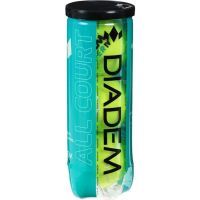 Мяч теннисный DIADEM Premier All Court 3B, 3 шт., ITF, фетр, цвет жёлтый