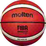 Мяч баск. MOLTEN B6G4050X р. 6, FIBA Appr, 12 пан, композит.кожа (ПУ),бут.кам,нейл.корд,кор-беж-че - Мяч баск. MOLTEN B6G4050X р. 6, FIBA Appr, 12 пан, композит.кожа (ПУ),бут.кам,нейл.корд,кор-беж-че