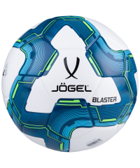 Мяч футзальный JOGEL Blaster №4, белый/синий/голубой