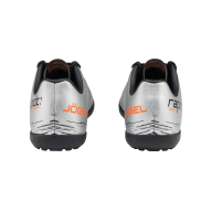 Бутсы многошиповые JOGEL Rapido TF Silver/black, детский - downloaded from prime-sport.ru