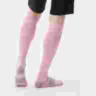 Гетры футбольные JÖGEL CAMP BASIC SOCKS, розовый/белый - Гетры футбольные JÖGEL CAMP BASIC SOCKS, розовый/белый