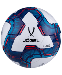Мяч футбольный JOGEL Elite №4, белый/синий/красный