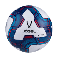 Мяч футбольный Elite №4, белый/синий/красный - downloaded from prime-sport.ru