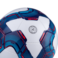 Мяч футбольный Elite №4, белый/синий/красный - downloaded from prime-sport.ru