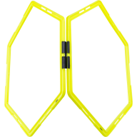 Набор шестиугольных напольных обручей JÖGEL Agility Hoops JA-216, 6 шт. - Набор шестиугольных напольных обручей JÖGEL Agility Hoops JA-216, 6 шт.