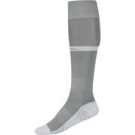 Гетры футбольные JÖGEL CAMP BASIC SOCKS, серый/белый - Гетры футбольные JÖGEL CAMP BASIC SOCKS, серый/белый