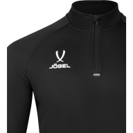 Джемпер тренировочный JÖGEL PREMIER PerFormDRY Training 1/4 Zip Fleece Top, черный - Джемпер тренировочный JÖGEL PREMIER PerFormDRY Training 1/4 Zip Fleece Top, черный