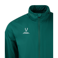 Куртка ветрозащитная DIVISION PerFormPROOF Shower Jacket, темно-зеленый, детский - downloaded from prime-sport.ru