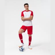 Шорты игровые JOGEL CAMP Classic Shorts, красный/белый - downloaded from prime-sport.ru