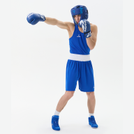 Шлем открытый ORO, ПУ, синий - downloaded from prime-sport.ru