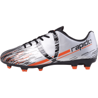 БЕЗ УПАКОВКИ Бутсы футбольные JOGEL Rapido FG Silver/black - БЕЗ УПАКОВКИ Бутсы футбольные JOGEL Rapido FG Silver/black