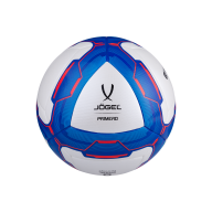 Мяч футбольный Primero №4, белый/синий/красный - downloaded from prime-sport.ru