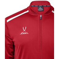 Олимпийка JOGEL DIVISION PerFormDRY Pre-match Knit Jacket, красный, детский - downloaded from prime-sport.ru
