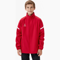 Куртка ветрозащитная JÖGEL CAMP 2 Rain Jacket, красный, детский - Куртка ветрозащитная JÖGEL CAMP 2 Rain Jacket, красный, детский