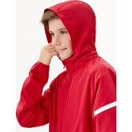 Куртка ветрозащитная JÖGEL CAMP 2 Rain Jacket, красный, детский - Куртка ветрозащитная JÖGEL CAMP 2 Rain Jacket, красный, детский