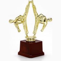 Фигура "Спортивные единоборства", 20 х 16.5 х 7.5 см