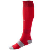 Гетры футбольные CAMP BASIC SOCKS, красный/серый/белый - downloaded from prime-sport.ru