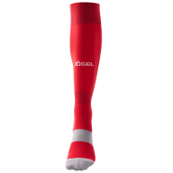 Гетры футбольные CAMP BASIC SOCKS, красный/серый/белый - downloaded from prime-sport.ru