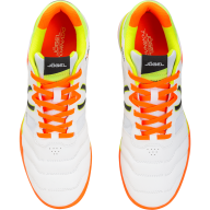 Бутсы зальные JÖGEL Tornado 2.0 White/orange - Бутсы зальные JÖGEL Tornado 2.0 White/orange