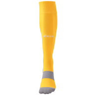 Гетры футбольные JÖGEL CAMP BASIC SOCKS, желтый/серый/белый - Гетры футбольные JÖGEL CAMP BASIC SOCKS, желтый/серый/белый