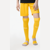 Гетры футбольные JÖGEL CAMP BASIC SOCKS, желтый/серый/белый - Гетры футбольные JÖGEL CAMP BASIC SOCKS, желтый/серый/белый