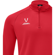 Джемпер тренировочный JÖGEL PREMIER PerFormDRY Training 1/4 Zip Fleece Top, красный - Джемпер тренировочный JÖGEL PREMIER PerFormDRY Training 1/4 Zip Fleece Top, красный