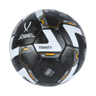 Мяч футбольный JOGEL Trinity №5, черный/белый - downloaded from prime-sport.ru