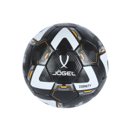 Мяч футбольный JOGEL Trinity №5, черный/белый - downloaded from prime-sport.ru