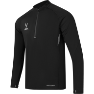 Джемпер ветрозащитный JÖGEL PREMIER PerFormPROOF 1/4 Zip Wind Top, черный - Джемпер ветрозащитный JÖGEL PREMIER PerFormPROOF 1/4 Zip Wind Top, черный