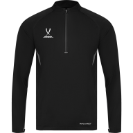 Джемпер ветрозащитный JÖGEL PREMIER PerFormPROOF 1/4 Zip Wind Top, черный - Джемпер ветрозащитный JÖGEL PREMIER PerFormPROOF 1/4 Zip Wind Top, черный