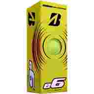Мяч для гольфа Bridgestone e6 Yellow BGB1EYX, упак. 3шт., желтый - Мяч для гольфа Bridgestone e6 Yellow BGB1EYX, упак. 3шт., желтый
