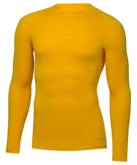 Футболка компрессионная с длинным рукавом JOGEL PerFormDRY Baselayer Tee LS 2, желтый