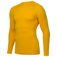 Футболка компрессионная с длинным рукавом JOGEL PerFormDRY Baselayer Tee LS 2, желтый - downloaded from prime-sport.ru
