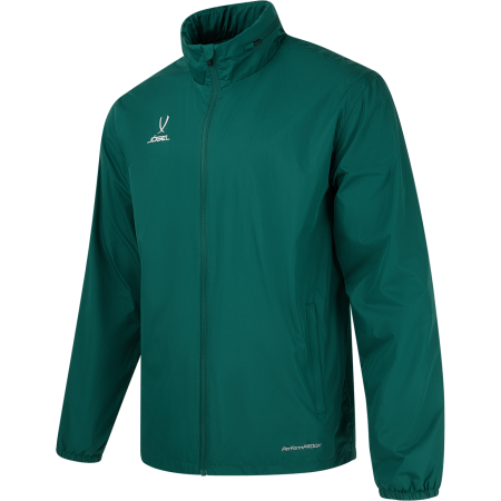Куртка ветрозащитная JÖGEL DIVISION PerFormPROOF Shower Jacket, темно-зеленый, детский