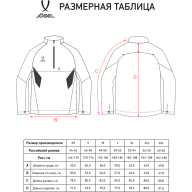 Джемпер ветрозащитный JÖGEL PREMIER PerFormPROOF 1/4 Zip Wind Top, темно-синий - Джемпер ветрозащитный JÖGEL PREMIER PerFormPROOF 1/4 Zip Wind Top, темно-синий