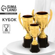 Кубок 179A, наградная фигура, золото, подставка пластик, 23 × 12 × 9 см. - Кубок 179A, наградная фигура, золото, подставка пластик, 23 × 12 × 9 см.