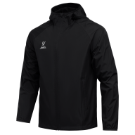 Куртка ветрозащитная JOGEL CAMP Rain Jacket, черный - downloaded from prime-sport.ru