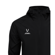 Куртка ветрозащитная JOGEL CAMP Rain Jacket, черный - downloaded from prime-sport.ru
