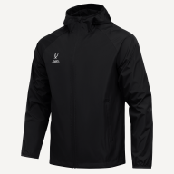 Куртка ветрозащитная JOGEL CAMP Rain Jacket, черный - downloaded from prime-sport.ru